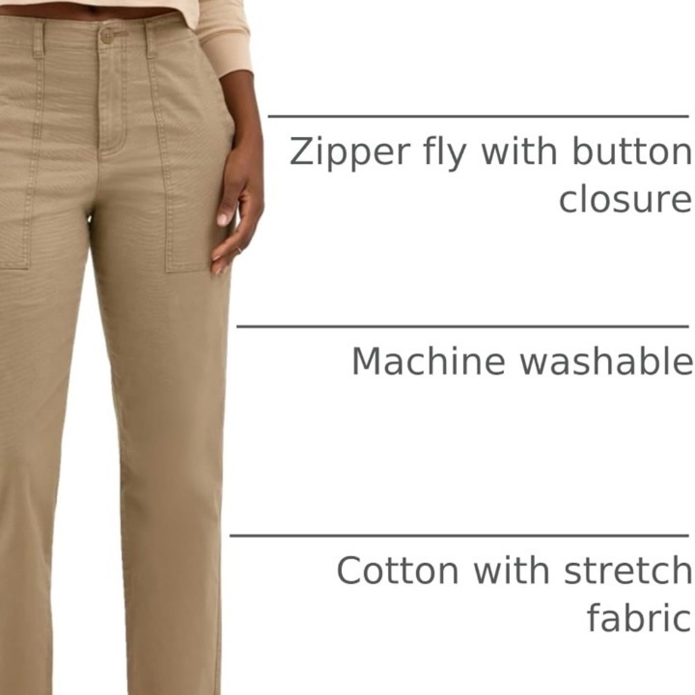 NWT Lee Women’s Legendary 26” Utility Crop Pant - Picture 4 of 11
